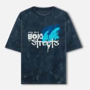 Urban Beats Acid-Washed Oversized Tee