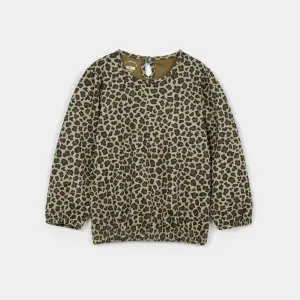 Cheetah Prowl – Girls Graphic Sweatshirt