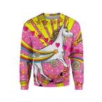 Pink Unicorn Sweatshirt